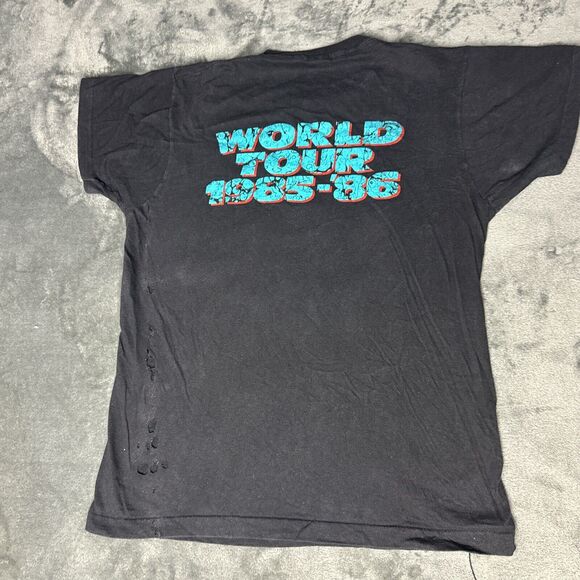 Heart Band T Shirt Vintage 1985 Screen Stars Size L See Pictures For Sizing - Picture 12 of 16